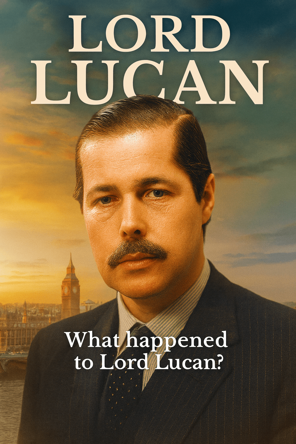Lord Lucan - Missing British Lord - Books by JC Reardon